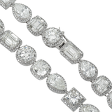 Multi Shape Diamond Necklace