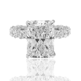 Radiant Cut Engagement Ring