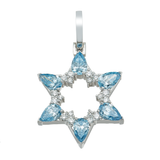 Blue Diamond Jewish Star