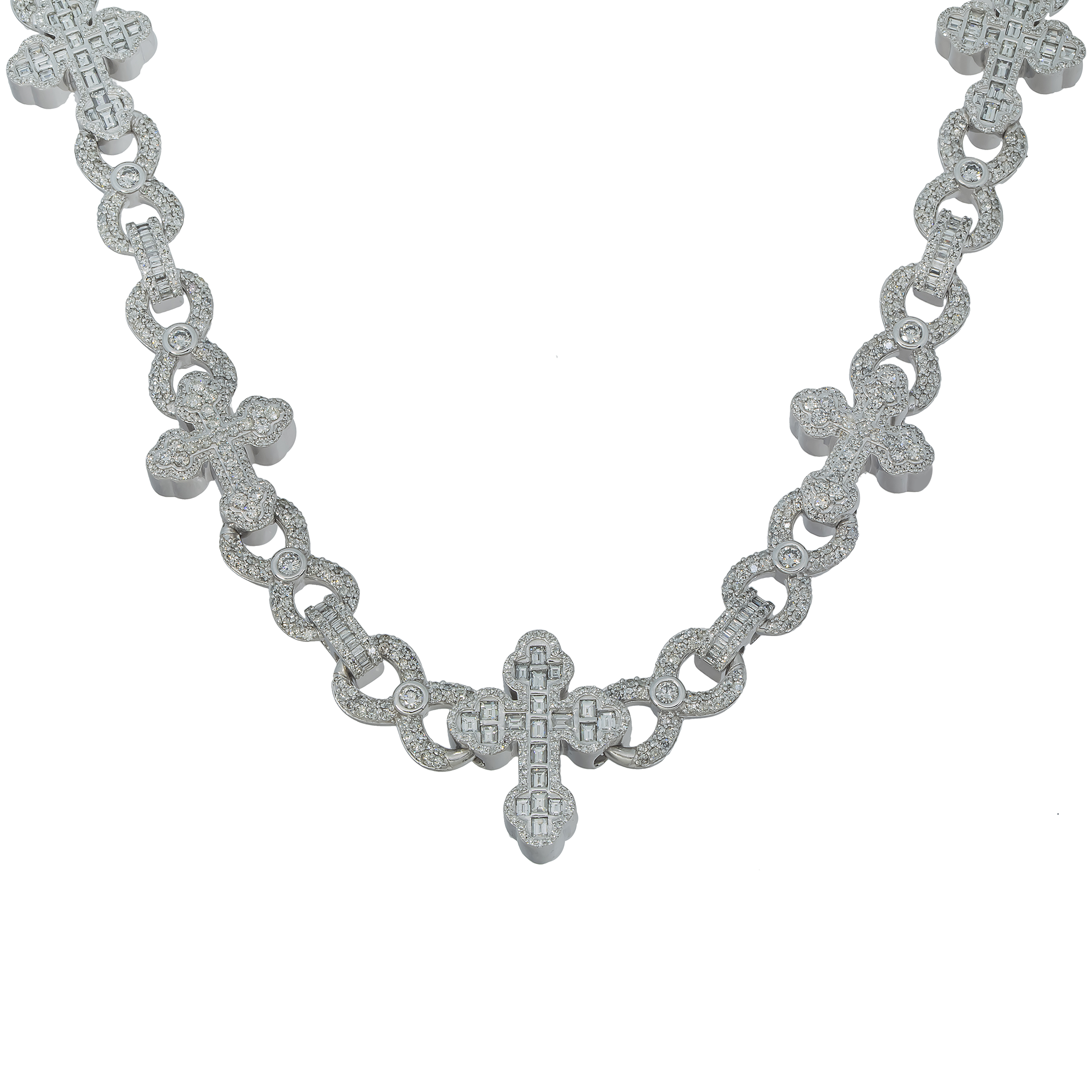 Infinity Diamond Cross Chain – Mavani & Co