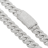 Flower Setting Diamond Cuban