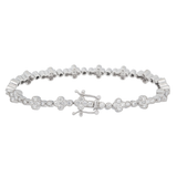 Diamond Cross Bracelet