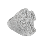 Diamond Cross Ring
