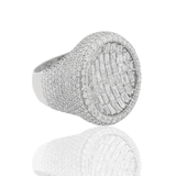 Diamond Emerald Cut Ring