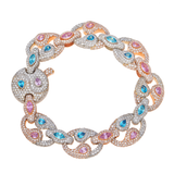 Diamond Ying Yang Bracelet