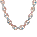 Diamond Ying Yang Necklace