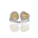 Fancy Yellow Diamonds Ring