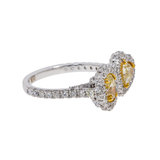 Fancy Yellow Diamonds Ring