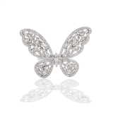 Diamond Baguette Butterfly Ring