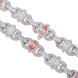 Fancy Diamond Infinity Necklace