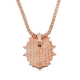 Diamond Picture Frame Pendant