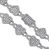 Diamond Infinity Heart Necklace