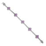 Diamond Clover Bracelet