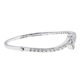 Emerald Cut Diamond Bangle