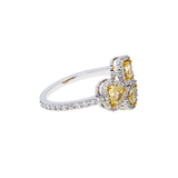 Fancy Yellow Diamond Ring