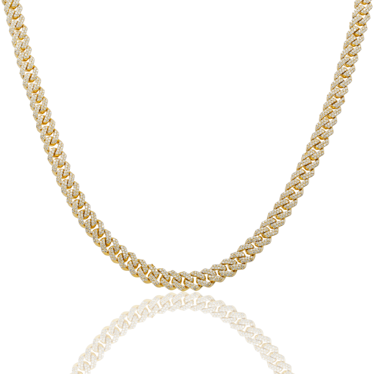 Mini Diamond Cuban Link