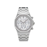 Audemars Piguet Royal Oak 26240ST.OO.1320ST.03 Selfwinding Chronograph '50th Anniversary' Stainless Steel White Dial
