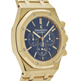 Audemars Piguet Royal Oak 26320BA.OO.1220BA.02 Chronograph Yellow Gold Blue Dial (2016)
