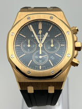 Audemars Piguet Royal Oak 26320OR.OO.D002CR.01 Selfwinding Chronograph Rose Gold Black Dial