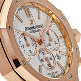 Audemars Piguet Royal Oak 26320OR.OO.D088CR.01 Chronograph Rose Gold Silver Dial