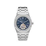 Audemars Piguet Royal Oak 26510ST.OO.1220ST.01 Tourbillon Extra-Thin Steel Blue Dial