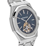 Audemars Piguet Royal Oak 26510ST.OO.1220ST.01 Tourbillon Extra-Thin Steel Blue Dial