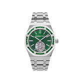 Audemars Piguet Royal Oak 26532IC.EE.1220TI.01 Selfwinding Flying Tourbillon Titanium White Gold Emerald Bezel Limited Edition (2024)