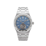 Audemars Piguet Royal Oak 26535PT.ZZ.1220PT.01 Selfwinding Flying Tourbillon Platinum Light Blue Dial