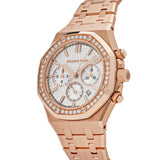 Audemars Piguet Royal Oak 26715OR.ZZ.1356OR.01 Selfwinding Chronograph Rose Gold Diamond Bezel (2022)