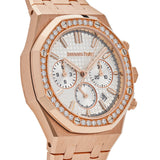 Audemars Piguet Royal Oak 26715OR.ZZ.1356OR.01 Selfwinding Chronograph Rose Gold Diamond Bezel (2022)