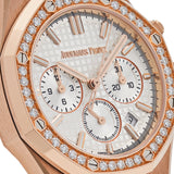 Audemars Piguet Royal Oak 26715OR.ZZ.1356OR.01 Selfwinding Chronograph Rose Gold Diamond Bezel (2022)