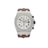 Audemars Piguet Royal Oak Offshore 26020ST.OO.D091CR.01.A Chronograph 'Safari' Stainless Steel White Dial