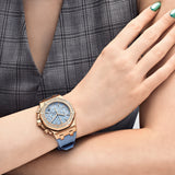 Audemars Piguet Royal Oak Offshore 26231OR.ZZ.A085CA.01 Chronograph Rose Gold Blue Dial Diamond Bezel (2023)