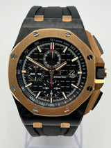 Audemars Piguet Royal Oak Offshore 26406FR.OO.A002CA.01 Chronograph 'QE II Cup 2016' Black and Rose Gold Black Dial Limited Edition