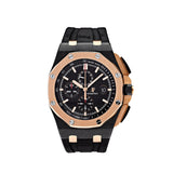 Audemars Piguet Royal Oak Offshore 26406FR.OO.A002CA.01 Chronograph 'QE II Cup 2016' Black and Rose Gold Black Dial Limited Edition
