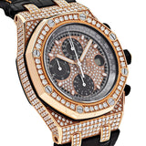 Audemars Piguet Royal Oak Offshore 26470OR.OO.A125CR.01 Chronograph Rose Gold Diamond Bezel