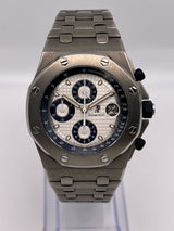 Audemars Piguet Royal Oak Offshore 25721TI.OO.1000TI.03 Chronograph Titanium White Dial