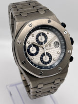 Audemars Piguet Royal Oak Offshore 25721TI.OO.1000TI.03 Chronograph Titanium White Dial