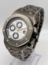 Audemars Piguet Royal Oak Offshore 25721TI.OO.1000TI.03 Chronograph Titanium White Dial
