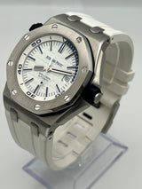 Audemars Piguet Royal Oak Offshore 15710ST.OO.A010CA.01 Diver Stainless Steel White Dial