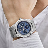 Audemars Piguet Royal Oak Perpetual Calendar 26574ST.OO.1220ST.03 Stainless Steel Blue Dial
