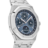 Audemars Piguet Royal Oak Perpetual Calendar 26574ST.OO.1220ST.03 Stainless Steel Blue Dial