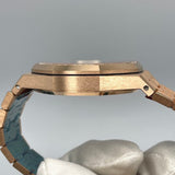 Audemars Piguet Royal Oak Selfwinding 15451OR.ZZ.1256OR.03 'Ladies' Rose Gold Diamond Bezel