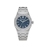 Audemars Piguet Royal Oak Selfwinding 15551ST.ZZ.1356ST.02 "50th Anniversary" Blue Dial Diamond Bezel