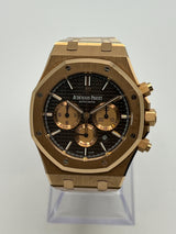 Audemars Piguet Royal Oak Selfwinding Chronograph 26331OR.OO.1220OR.02 Rose Gold Brown Dial