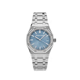 Audemars Piguet Royal Oak 77451ST.ZZ.1361ST.03 Selfwinding Stainless Steel Blue Dial Diamond Bezel (2024)