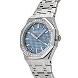 Audemars Piguet Royal Oak 77451ST.ZZ.1361ST.03 Selfwinding Stainless Steel Blue Dial Diamond Bezel (2024)