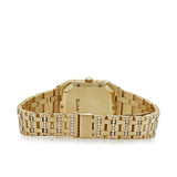 Audemars Piguet Royal Oak Vintage Yellow Gold Champagne Diamond Dial