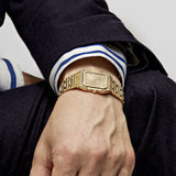 Audemars Piguet Royal Oak Vintage Yellow Gold Champagne Diamond Dial