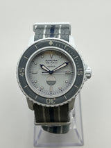 Blancpain x Swatch Scuba Fifty Fathoms Collection Antarctic Ocean SO35S100